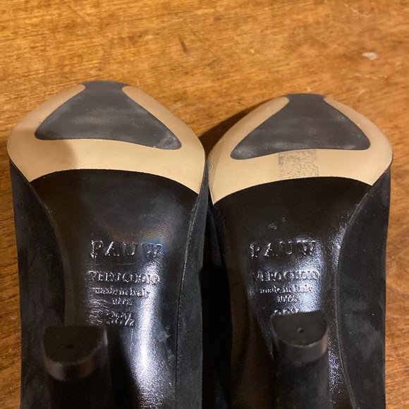 Pauw from Amsterdam black suede pumps. 38-1/2. Brand new. - Picture 6 of 6